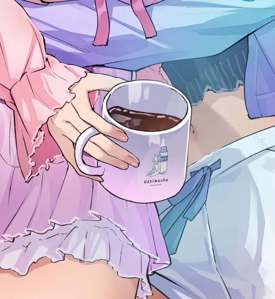 うしもちゃマグカップ