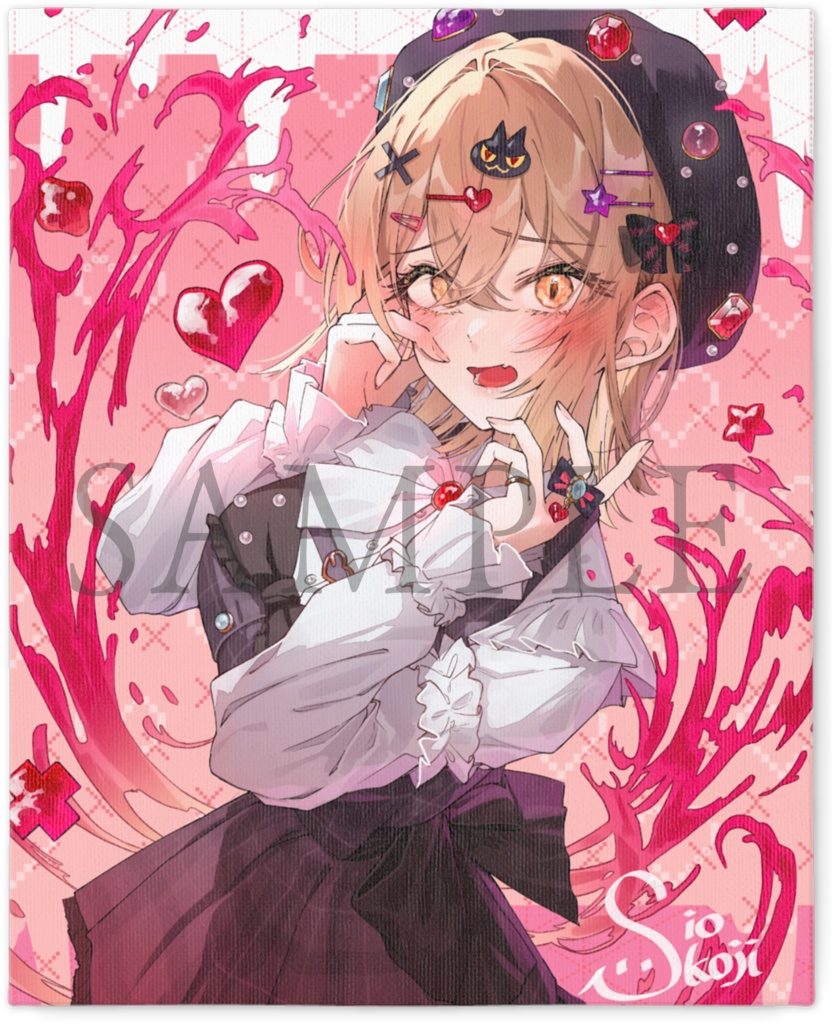 【期間限定再販受注生産】『嘘から始まる恋の夏』猪ノ原莉久 描き下ろしF0キャンバスアート【9/23（火）まで】