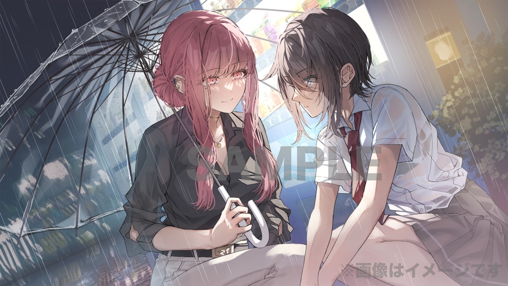 【グッズ】『恋、降る』橘薫(中3)&霜月深玲アクリルキーホルダー【11月下旬発送予定】