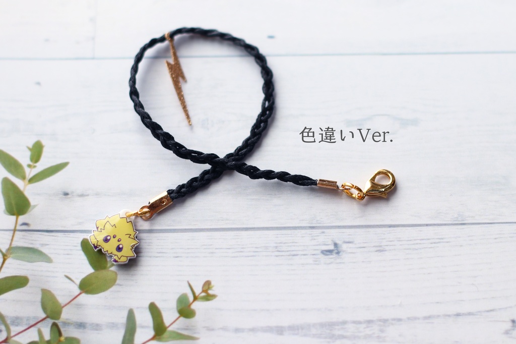 【pkmn】バチュルのレンズキャップ落下防止ストラップ