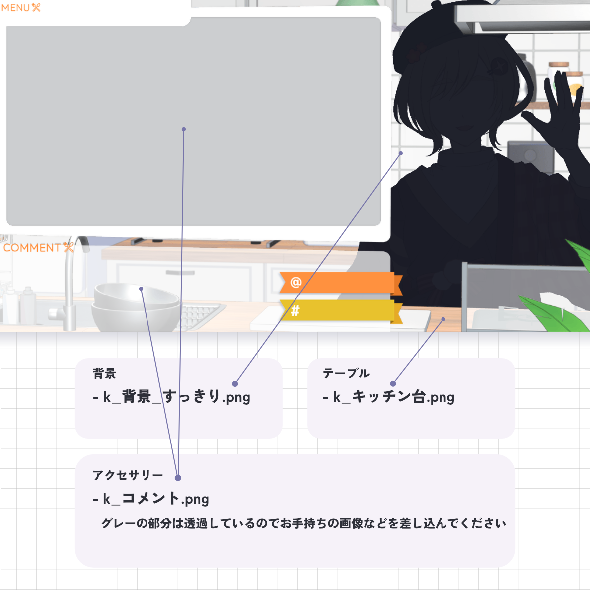 キッチン使用例1