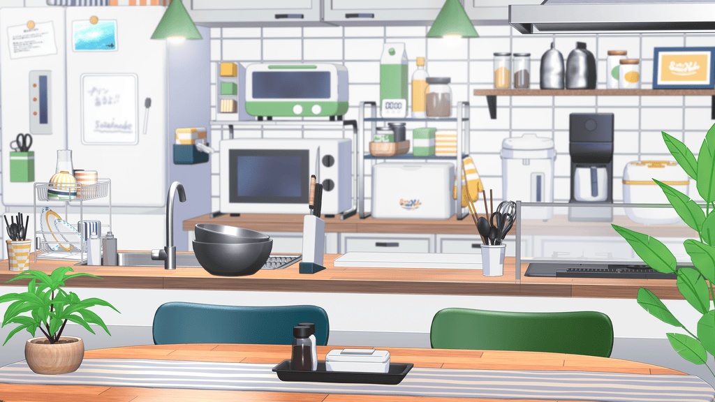 【無料/有料】キッチン 背景素材