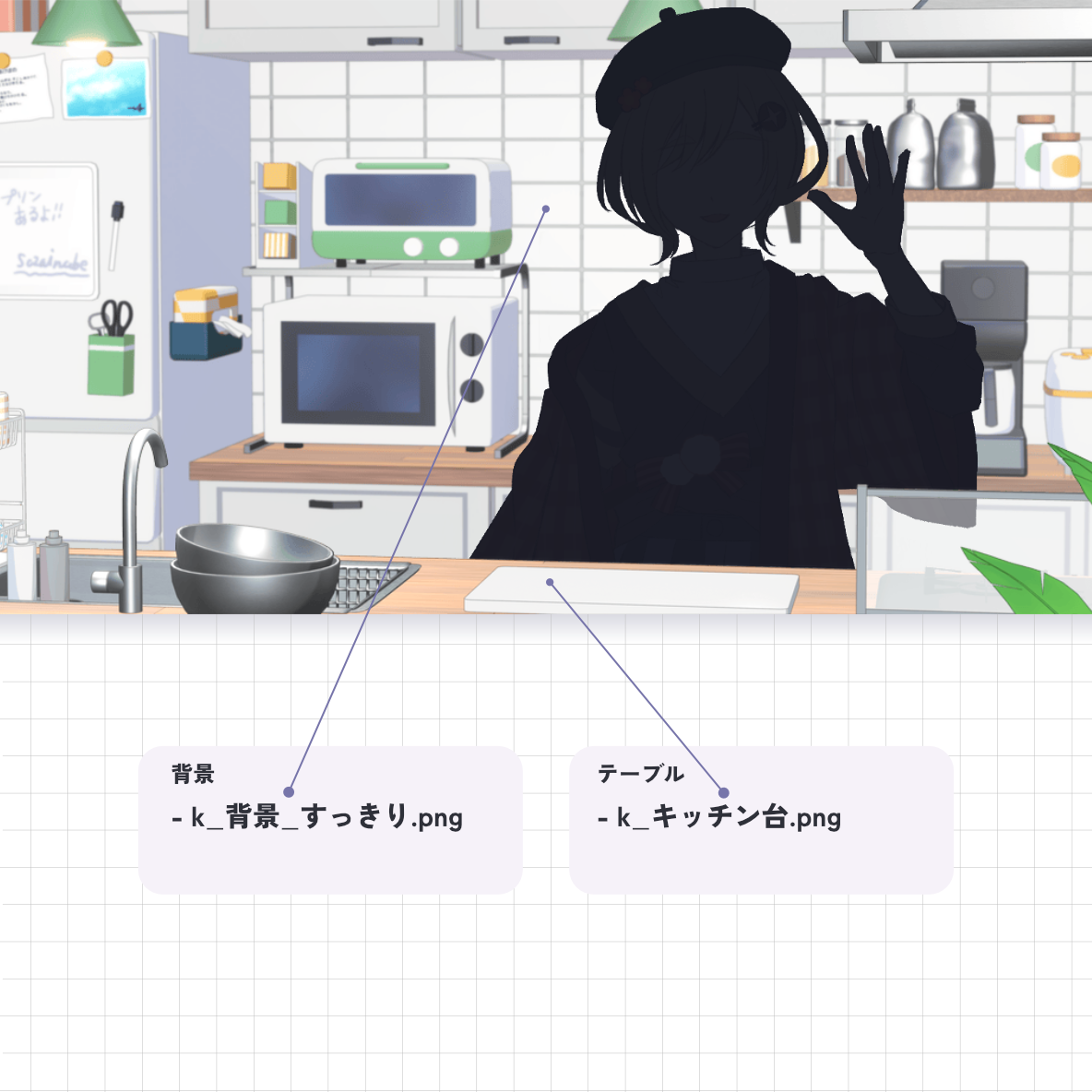 キッチン使用例3