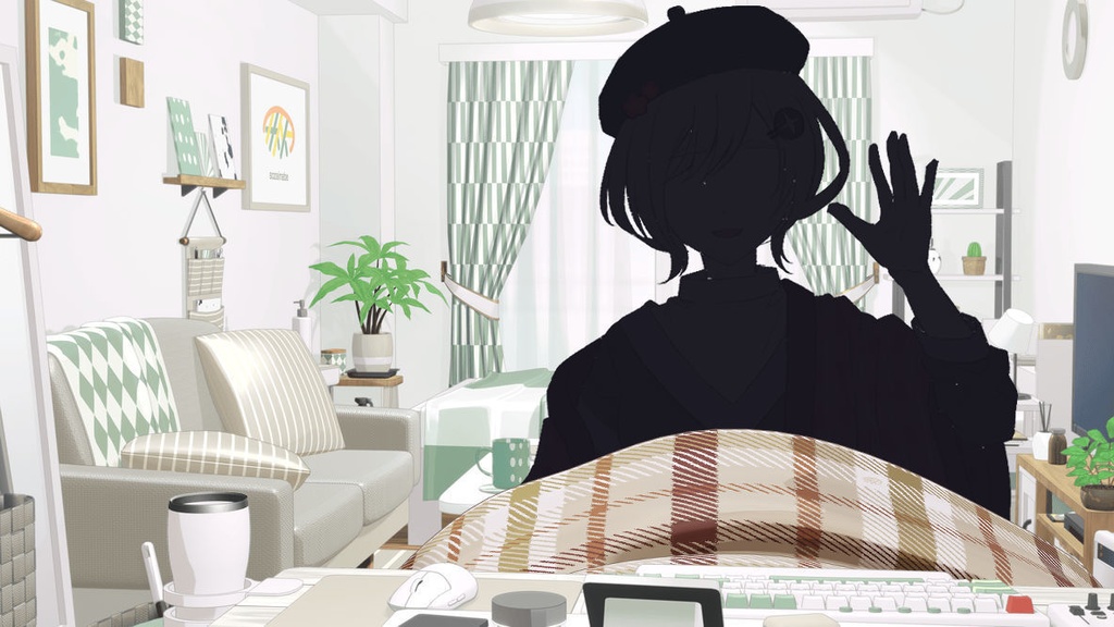 【🎍年末年始セール中 🍊】冬素材3点セット 【背景・Vtuber素材】