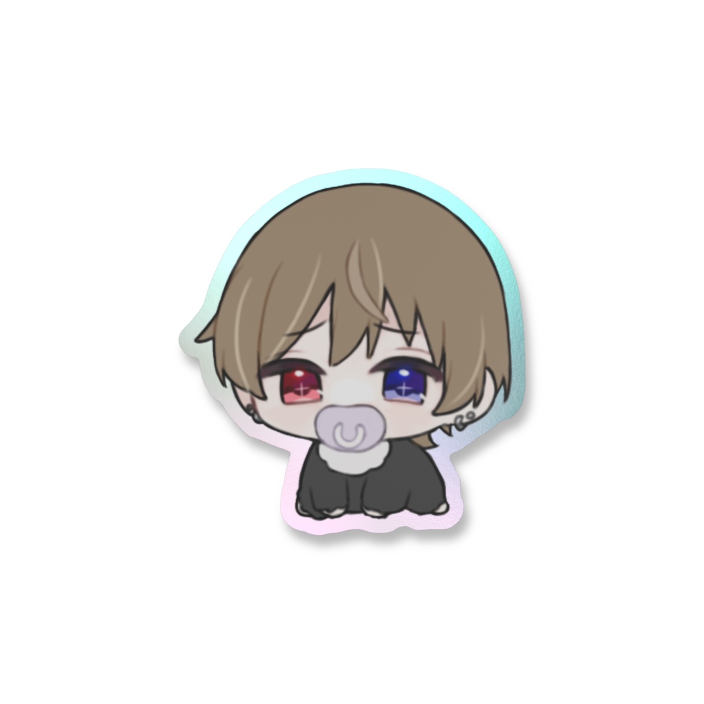 ばぶゆう。ステッカー