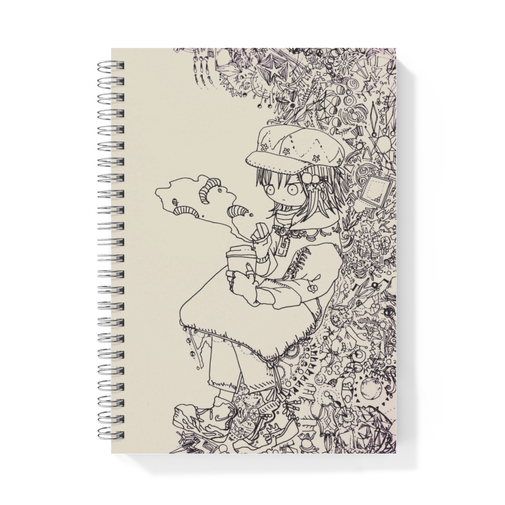 煙クッションのリングノート