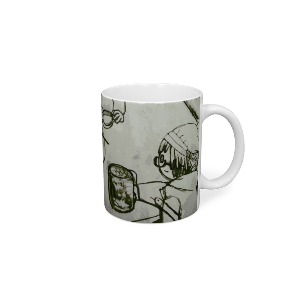 チーズケーキとビールのマグカップ