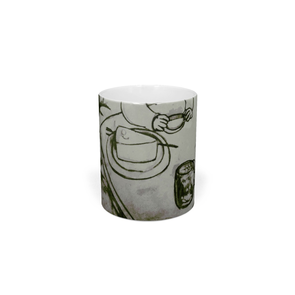 チーズケーキとビールのマグカップ