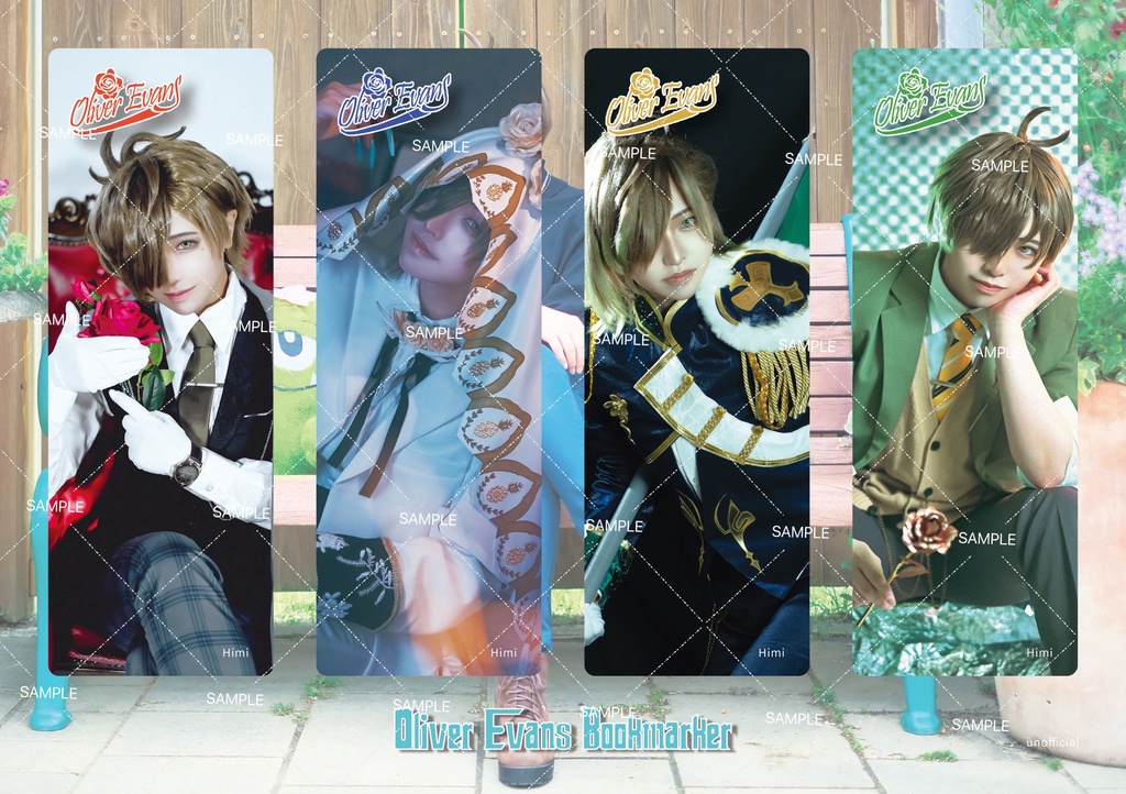 クリアしおりセット