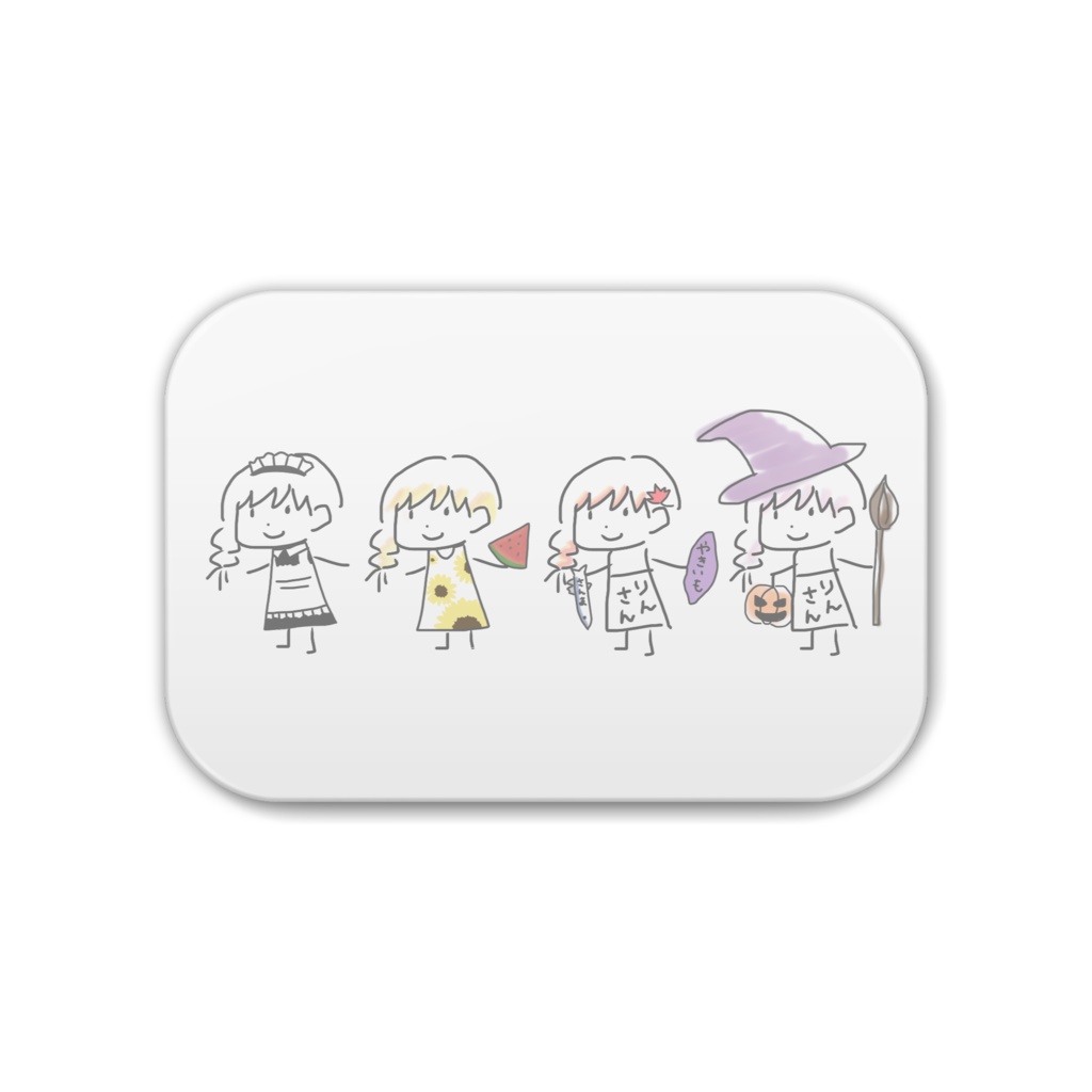 大集合缶バッジ(1st ANNIVERSARY)