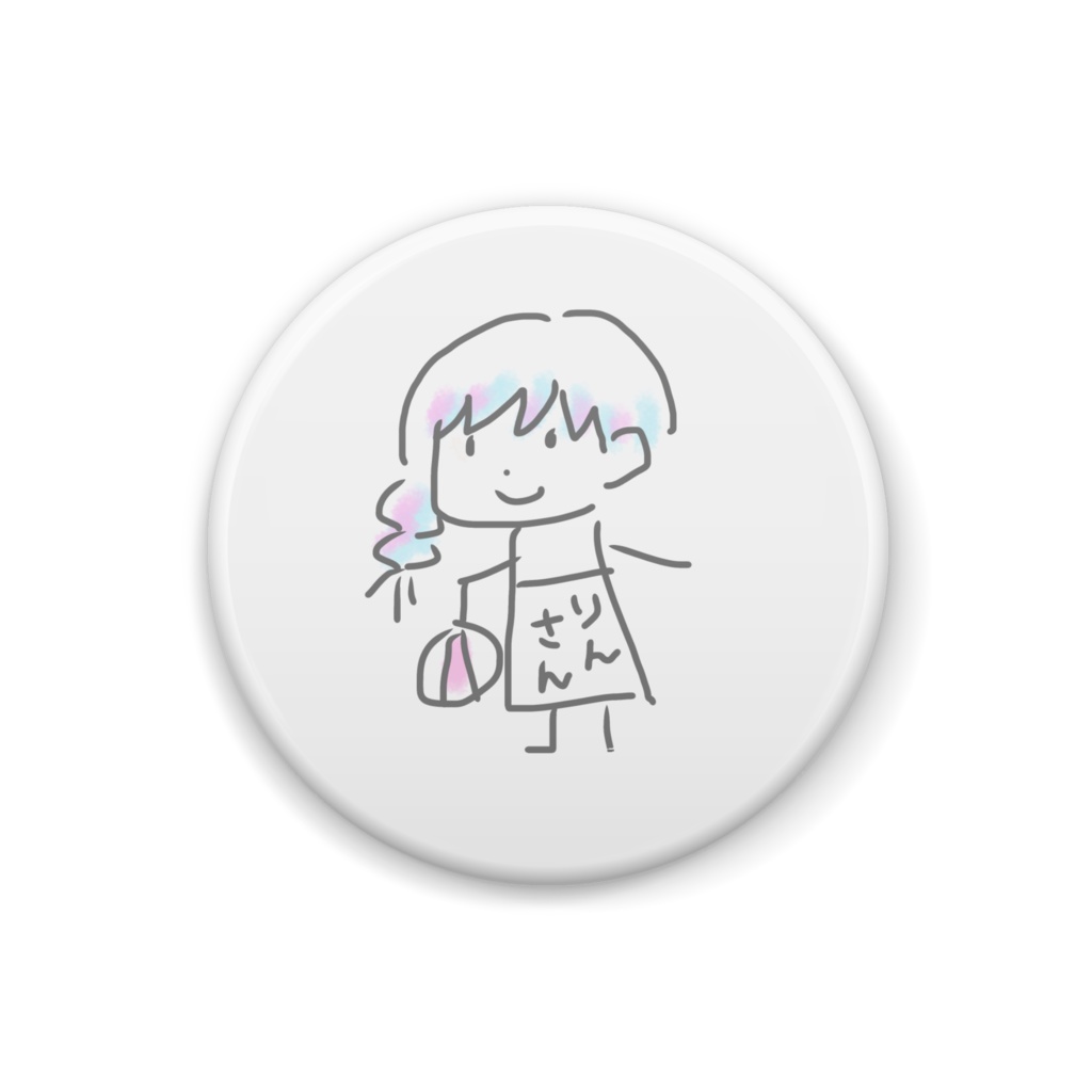 へたきゃわ缶バッジ