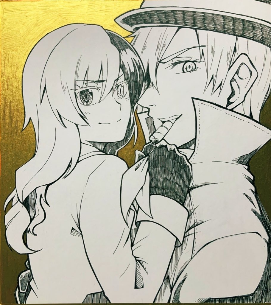 ローマン・ニオ色紙