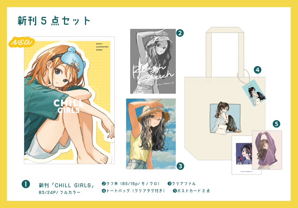C108新刊セット