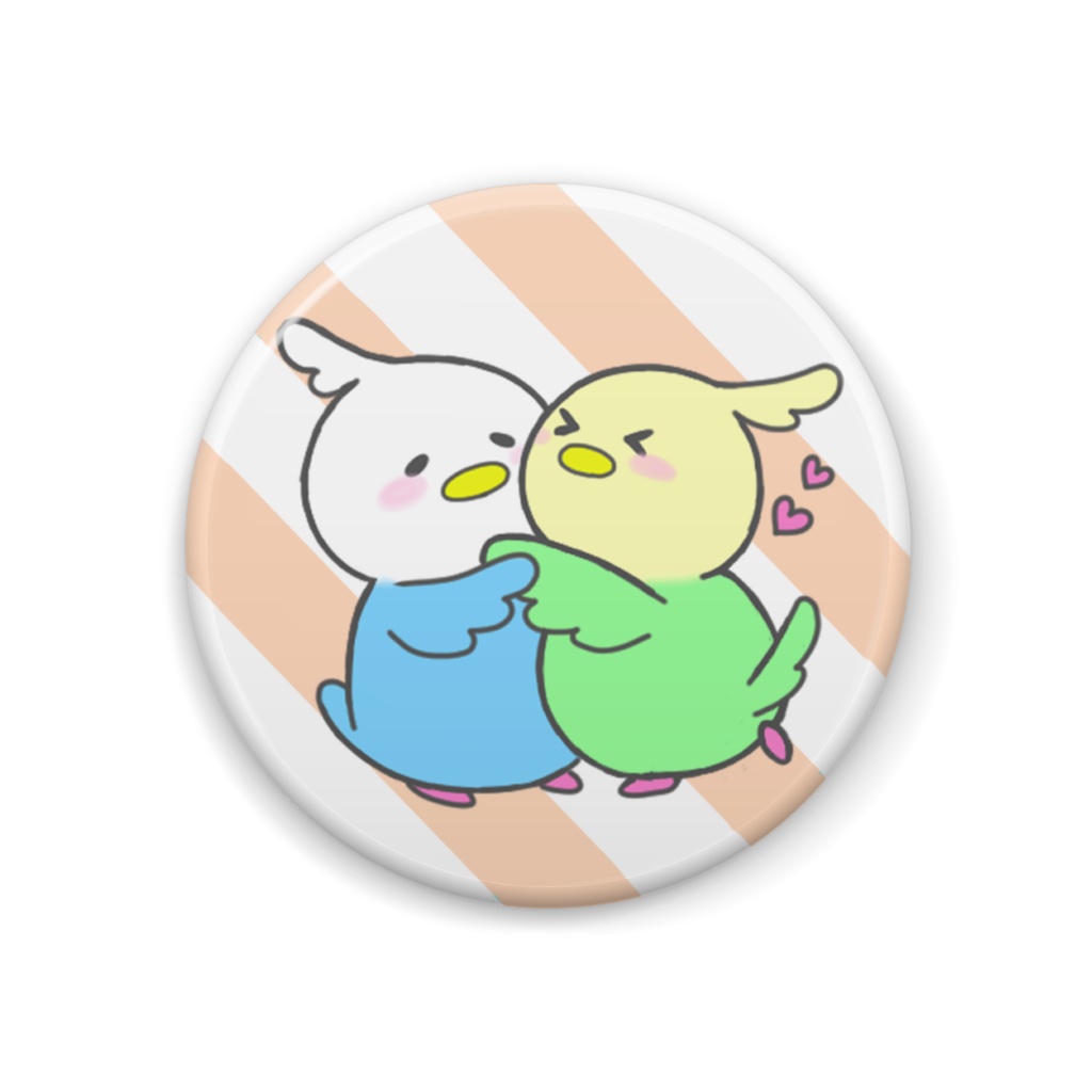 ぷっとりさん。缶バッチ1