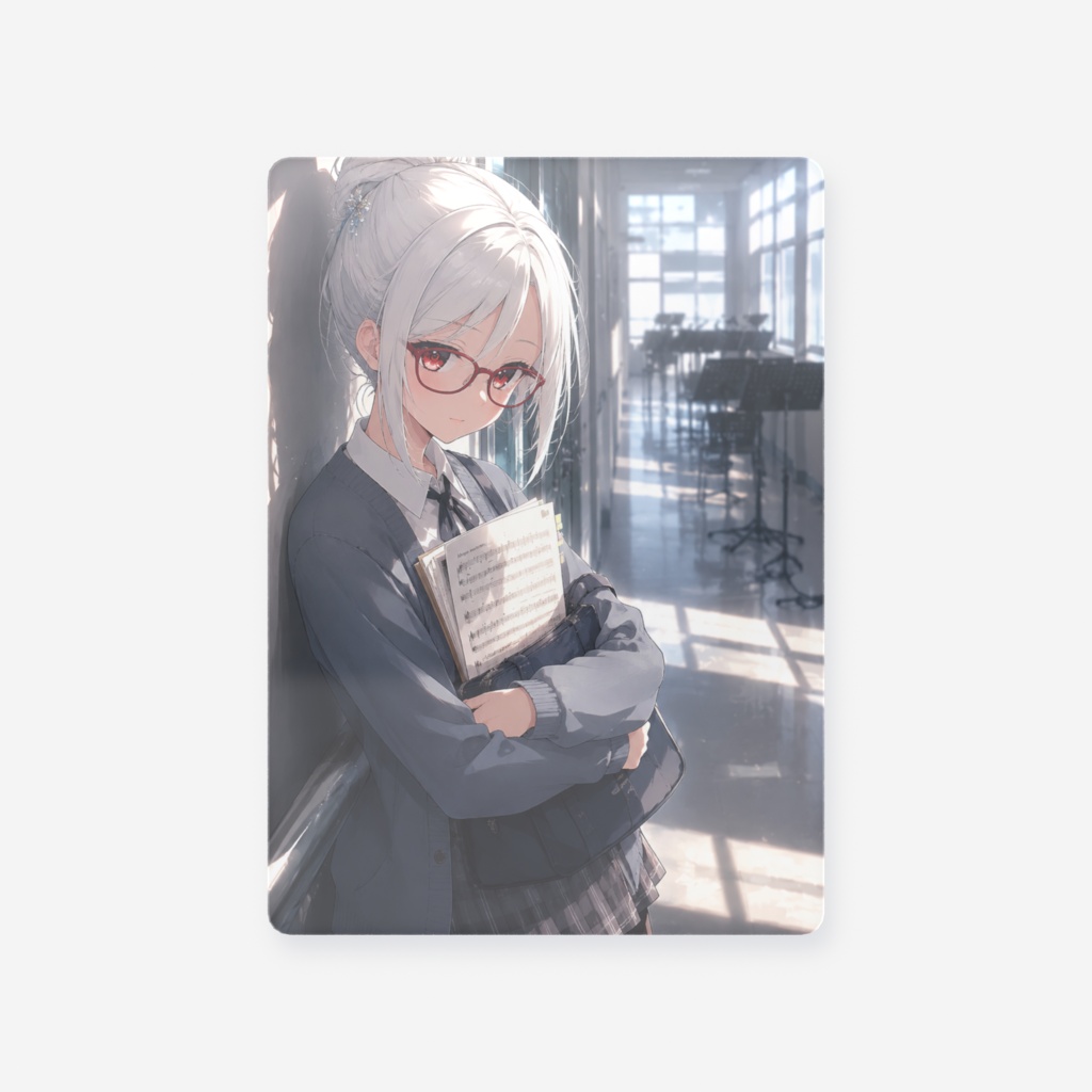 【クリアカード】卯ノ花・真白 ―世界線コレクション― <音楽室の光>