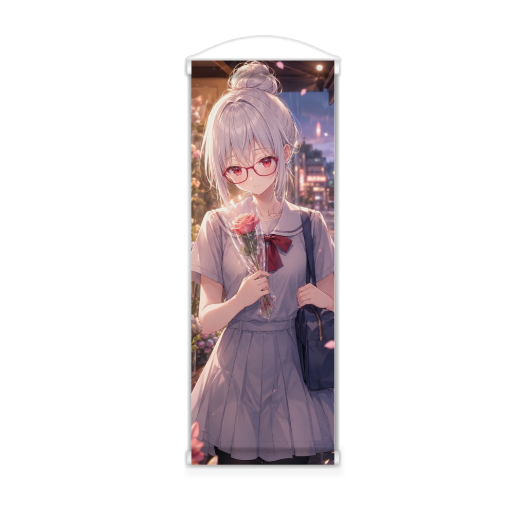 【タペストリー】卯ノ花・真白 ―夕暮れ、一輪の世界線―
