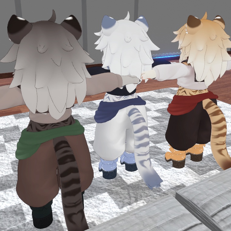 虎山ちゃん用 衣装9種