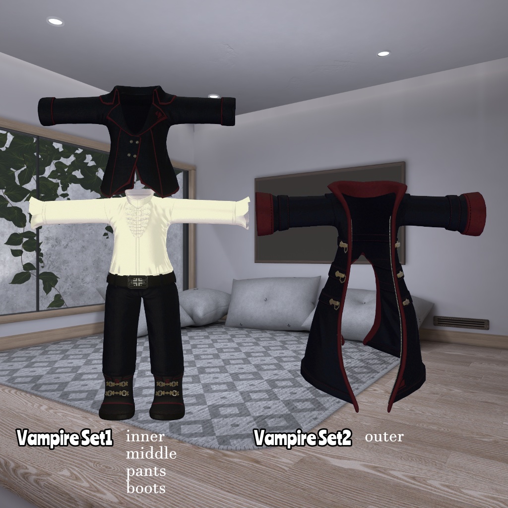 ヴァンパイア風衣装