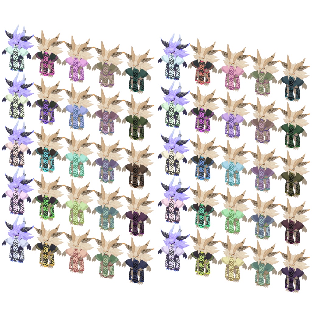 【フォシュニア対応】Folkth 民族衣装風