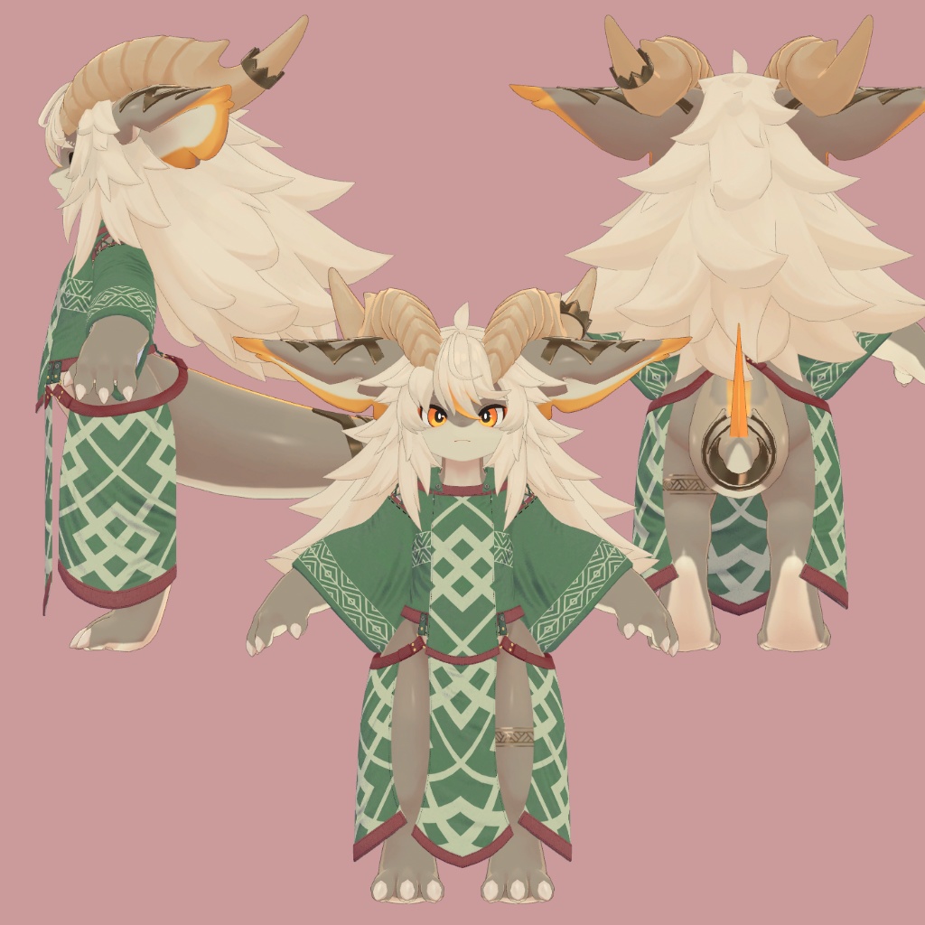 【フォシュニア対応】Folkth 民族衣装風