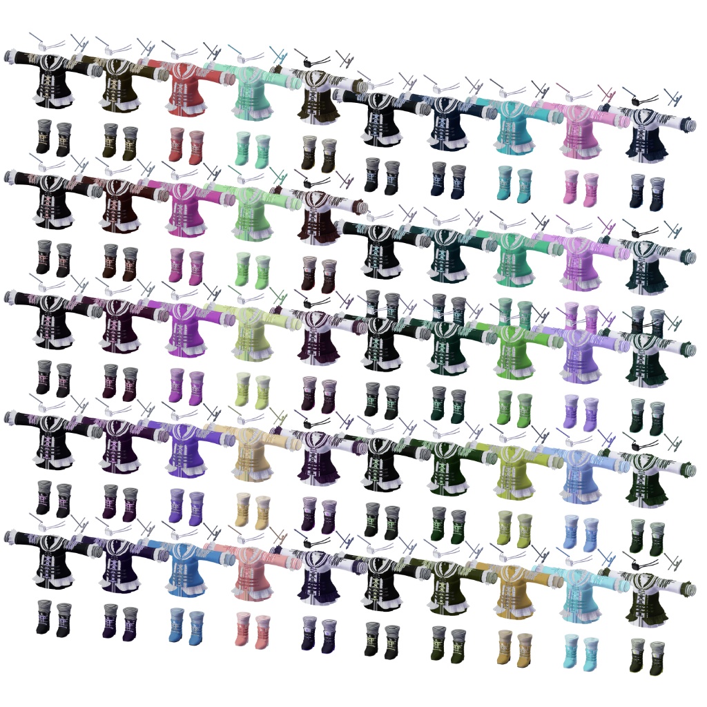 ダウナー系衣装