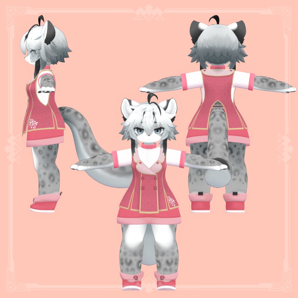 DressNo.5【灰島、くぅ、まめひなた対応衣装】