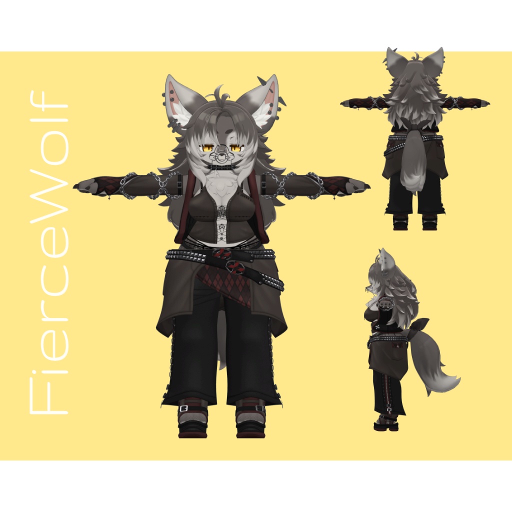 FierceWolf【Zil S-ジルS対応衣装】