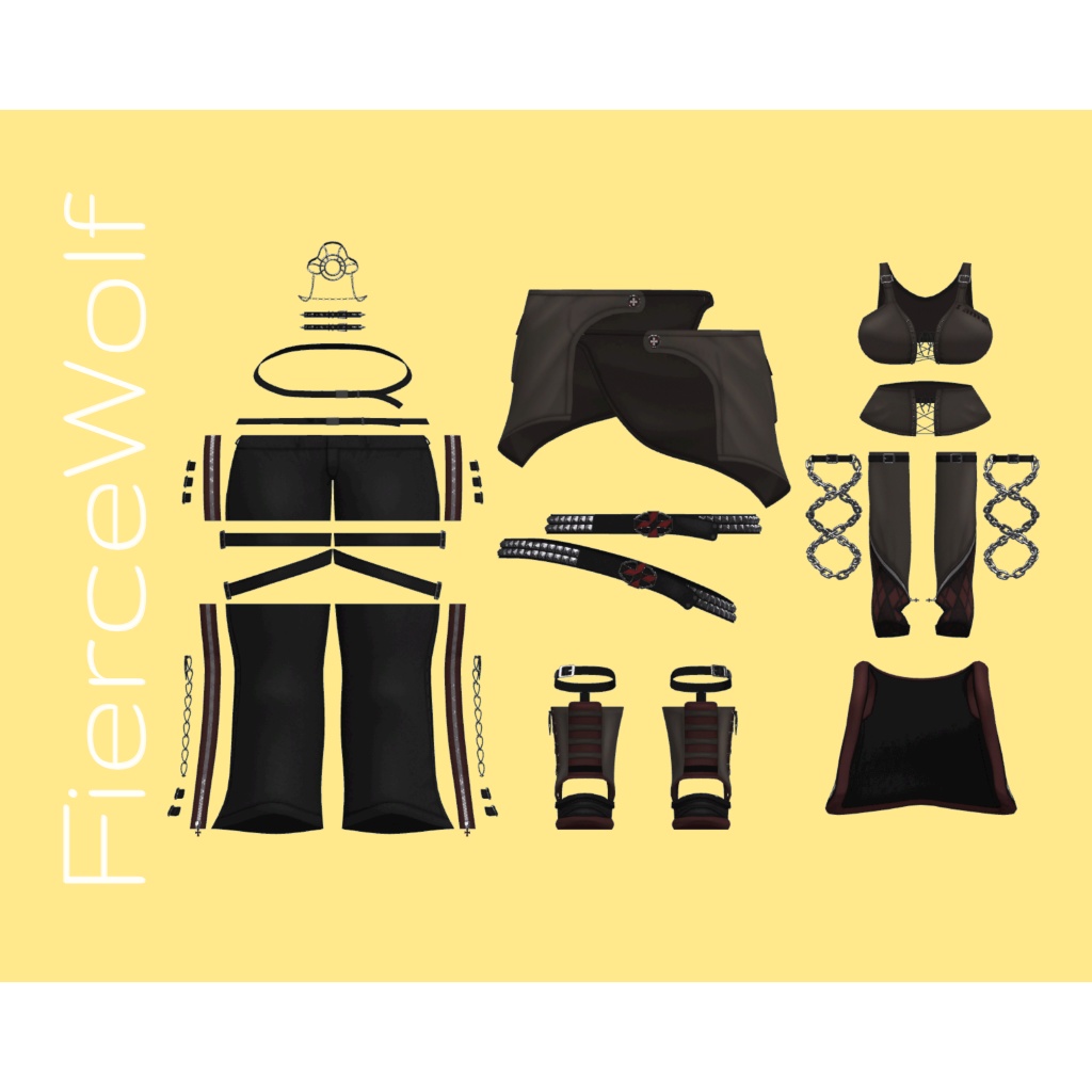 FierceWolf【Zil S-ジルS対応衣装】