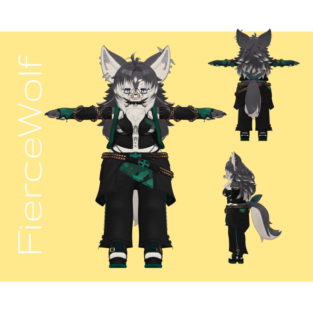 FierceWolf【Zil S-ジルS対応衣装】