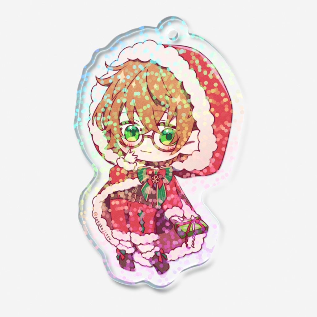 クリスマスアクキー*三斗