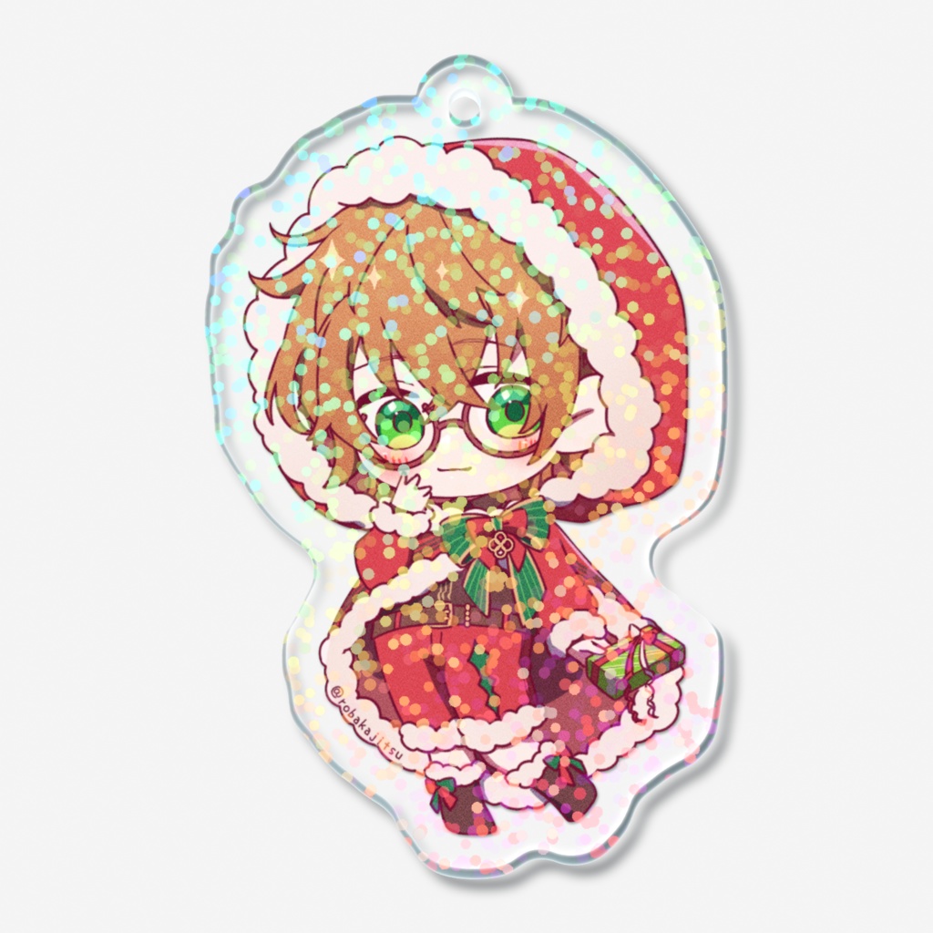 クリスマスアクキー*三斗