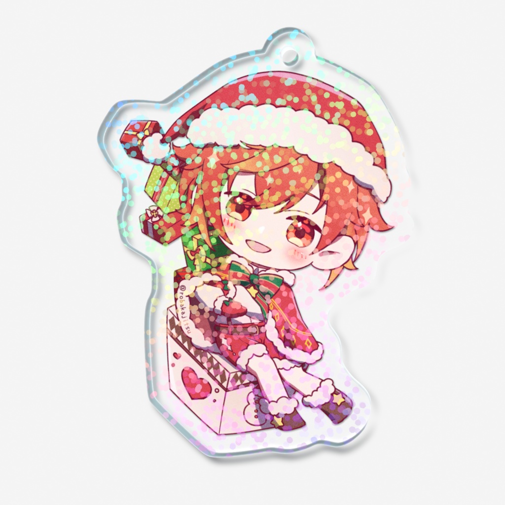 クリスマスアクキー*ゆなた