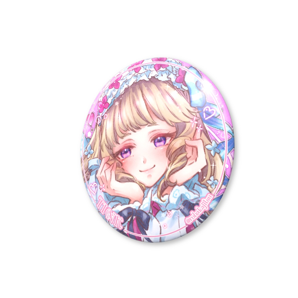 3周年缶バッチ*ティンク