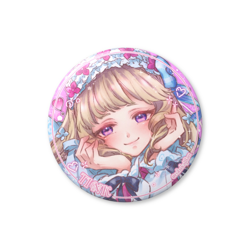 3周年缶バッチ*ティンク