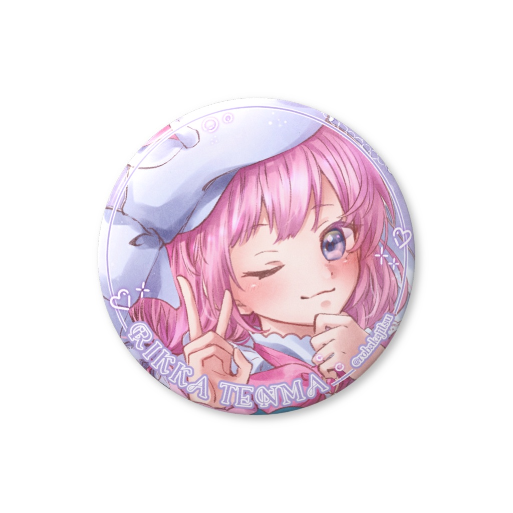 3周年缶バッチ*六華