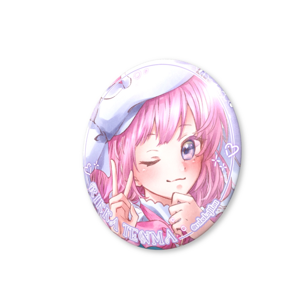 3周年缶バッチ*六華