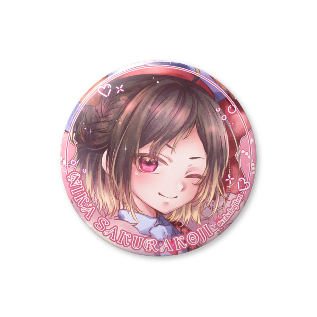 3周年缶バッチ*二香