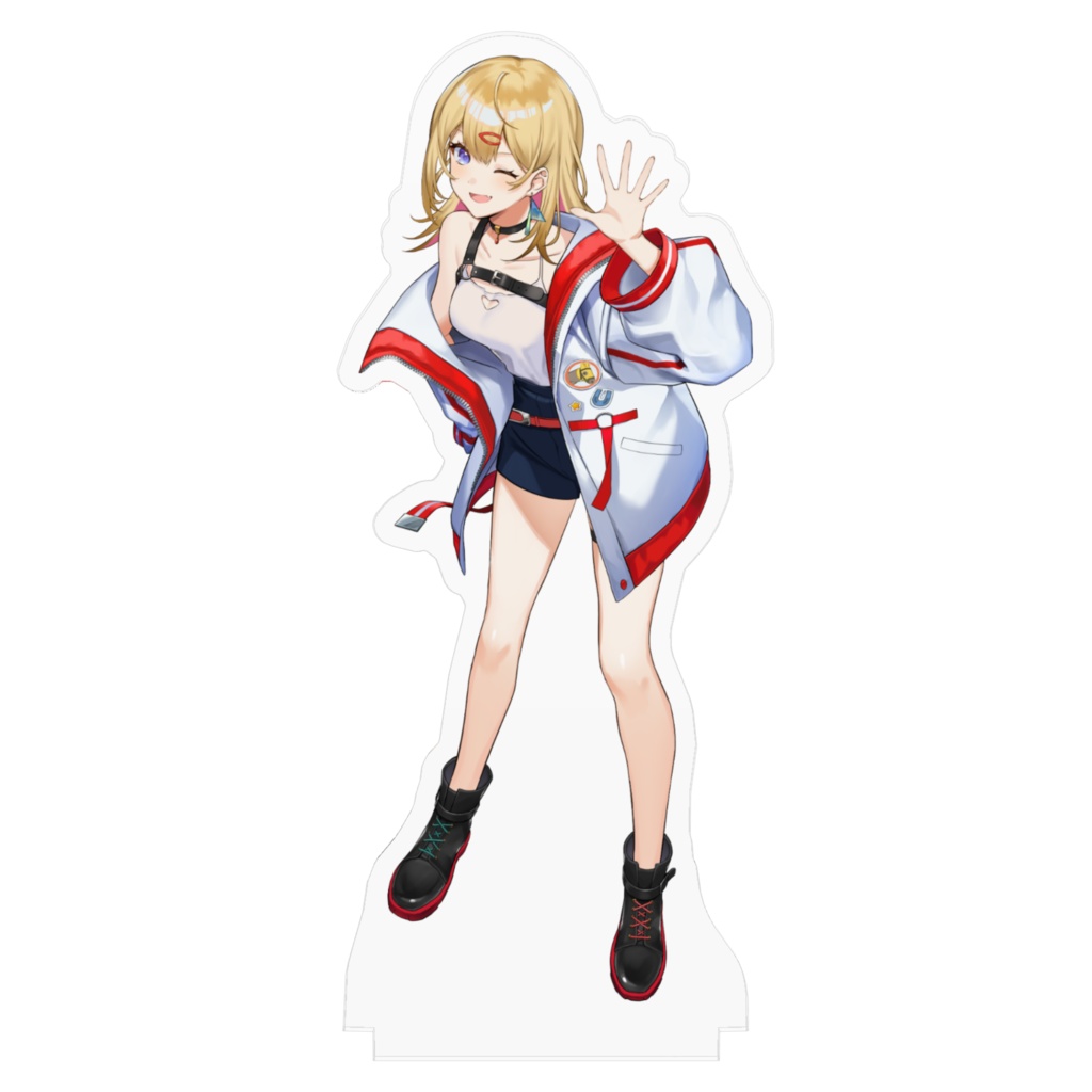 梅野なちかアクリルスタンドキービジュアル