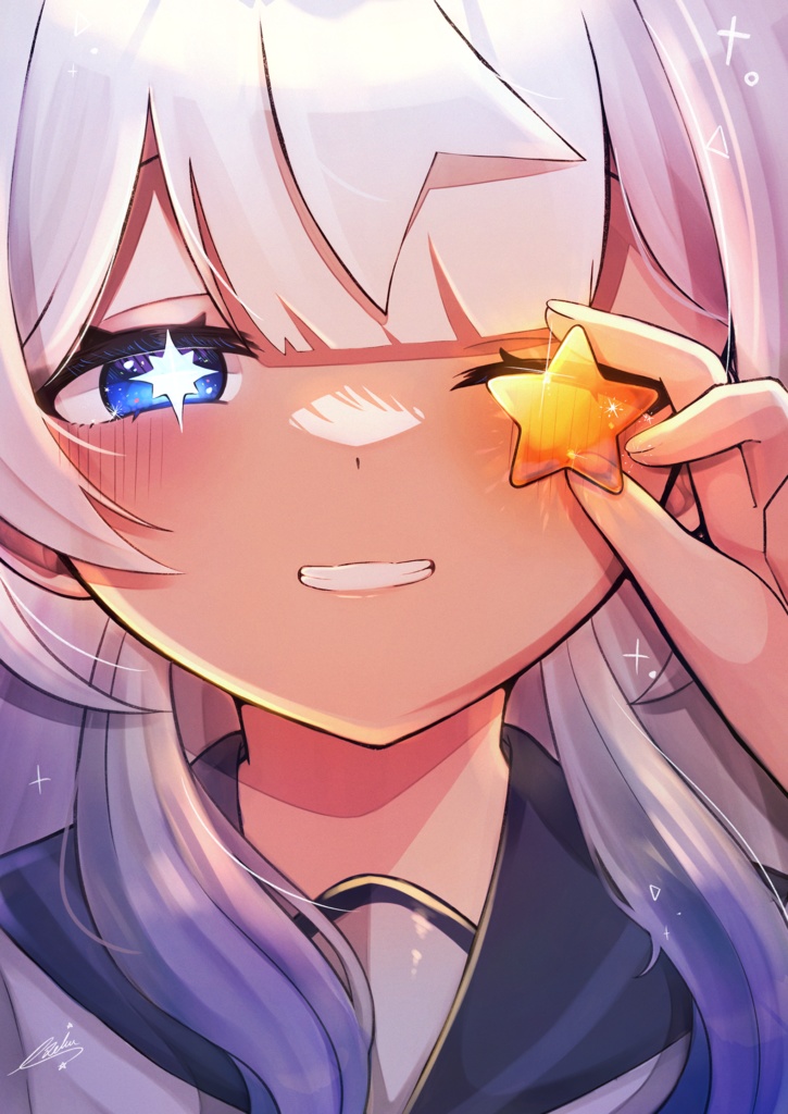 「StarrySky.MeteorSwarm.」星彩らいむ☆イラスト本