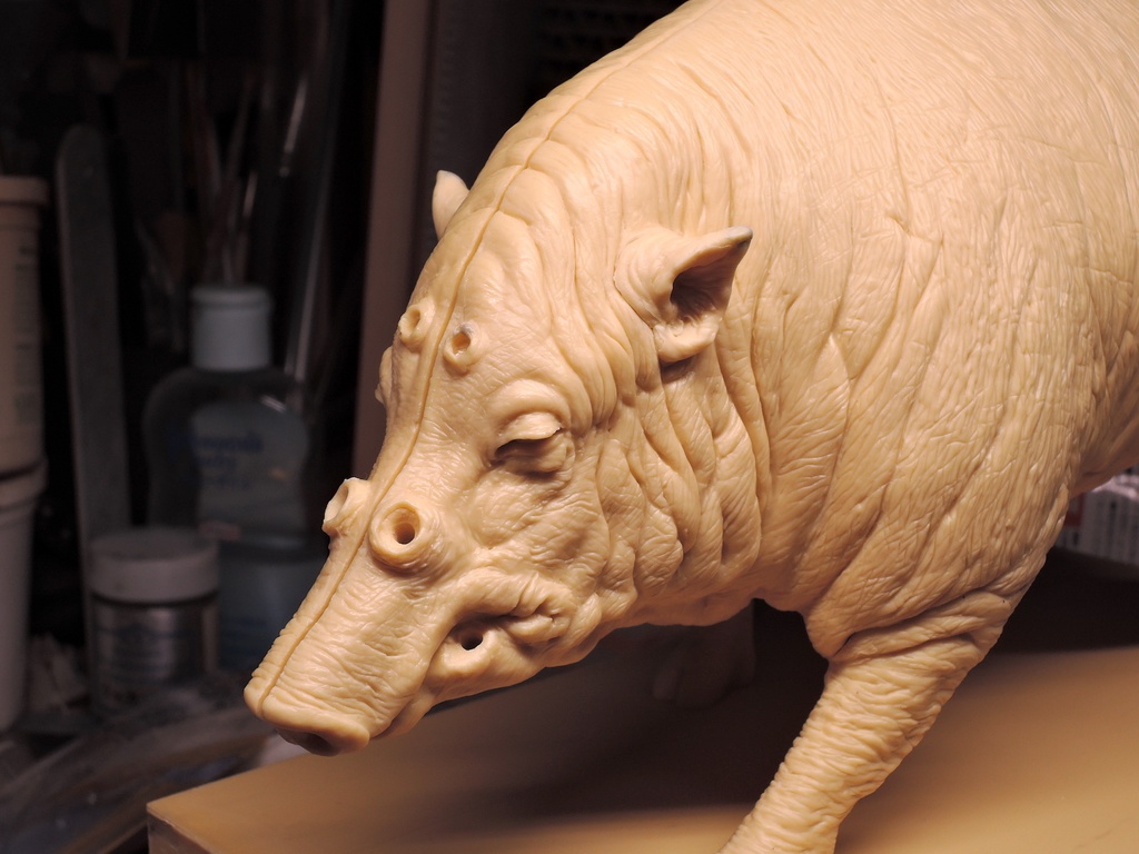 バビルサの貯金箱 ガレージキット