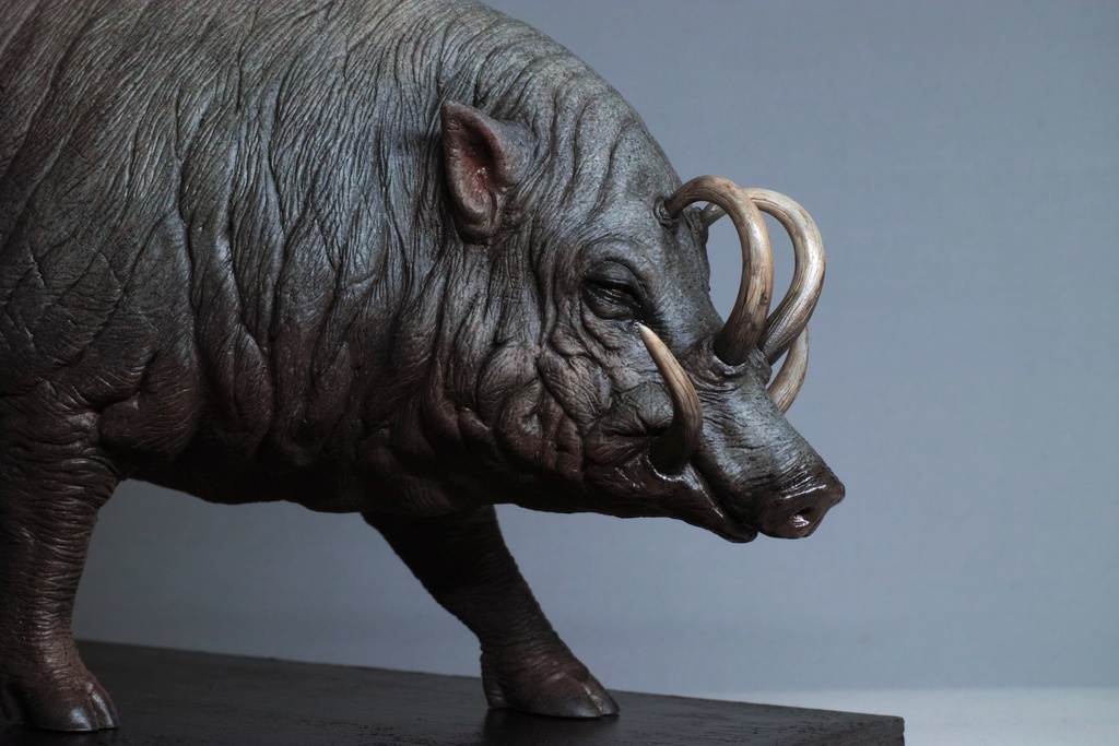 バビルサの貯金箱 ガレージキット