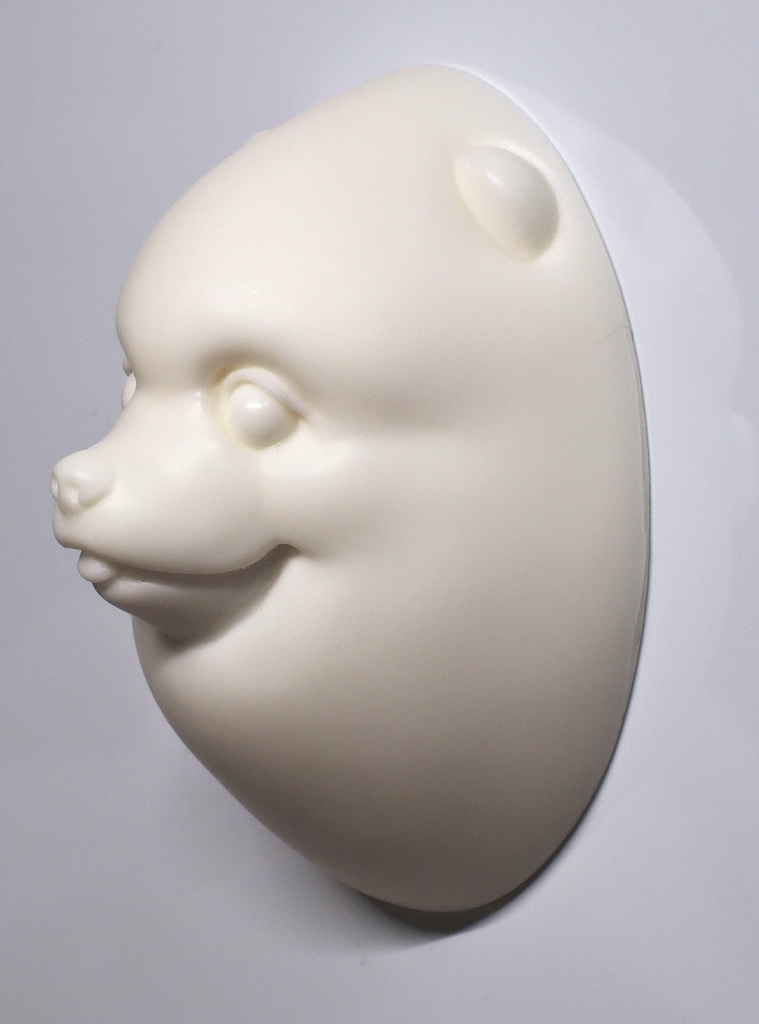 ポメラニアン レジンマグネット 未塗装ガレージキット