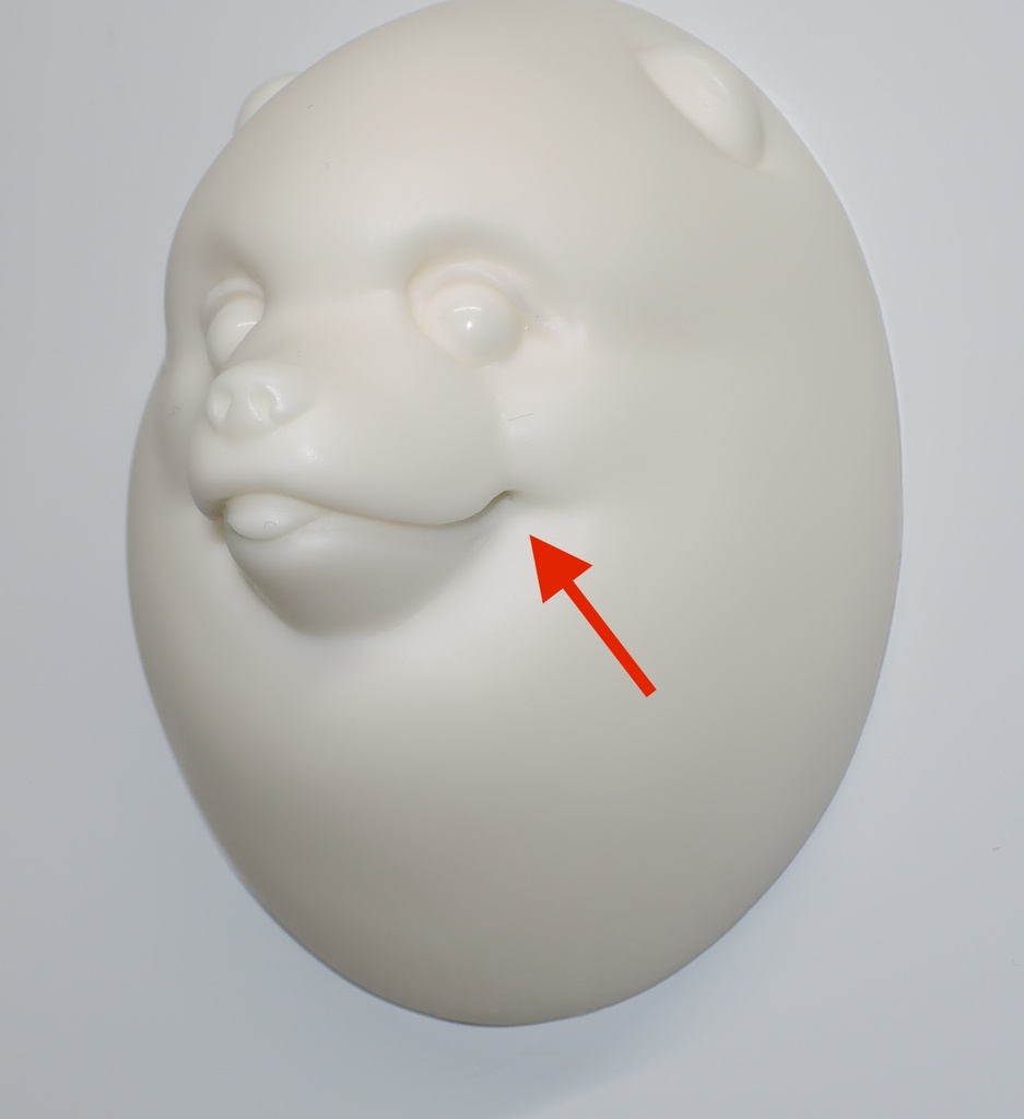 塗装済 ポメラニアンマグネット