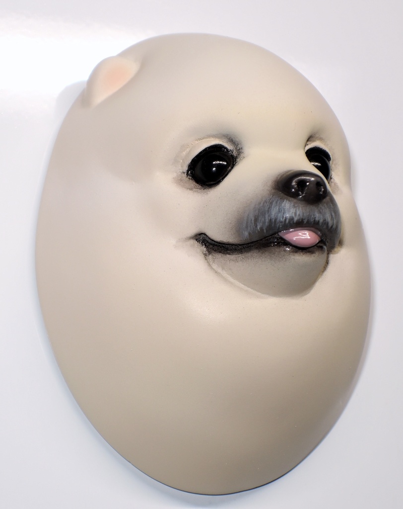 塗装済 ポメラニアンマグネット