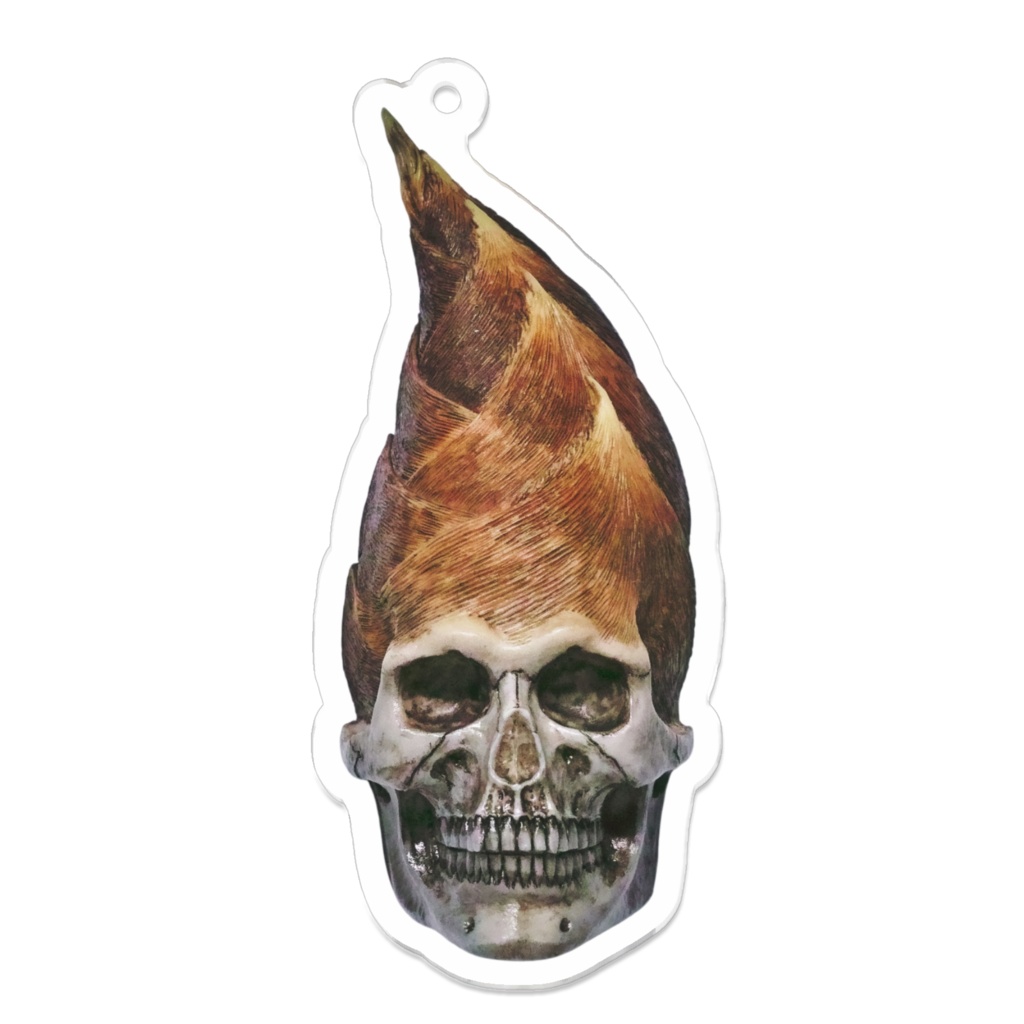 たけのこドクロ アクリルキーホルダー