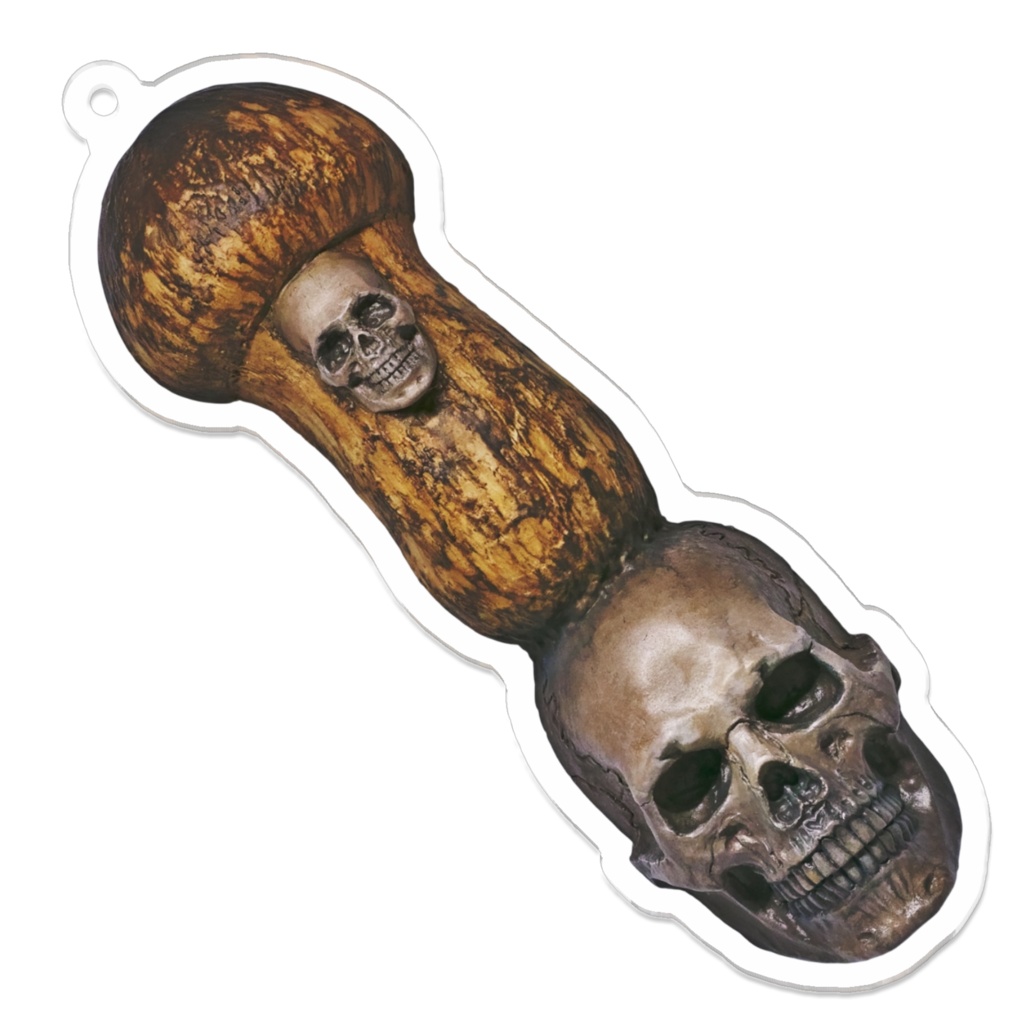 きのこドクロ松茸 アクリルキーホルダー