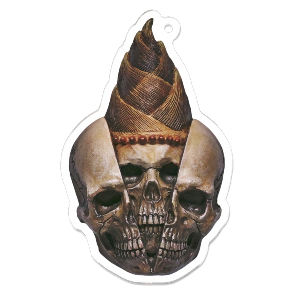 たけのこドクロ発芽 アクリルキーホルダー