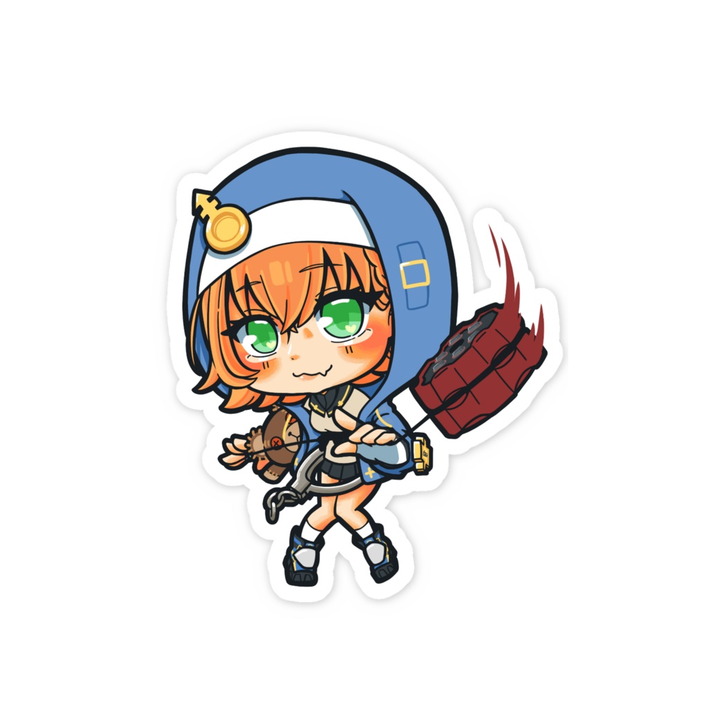 好評再販🌟生誕祭記念グッズ‼スマホスティッカー‼ブリジット風ここちろり