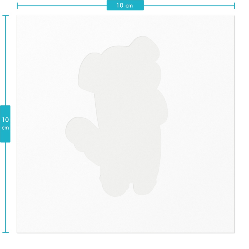 ロットワイラーっぽい犬ステッカー