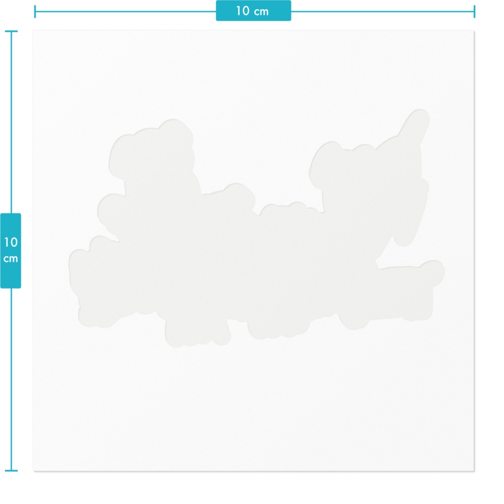 犬大集合ステッカー